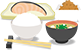 朝食イラスト