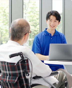 ケアプランの相談イメージ